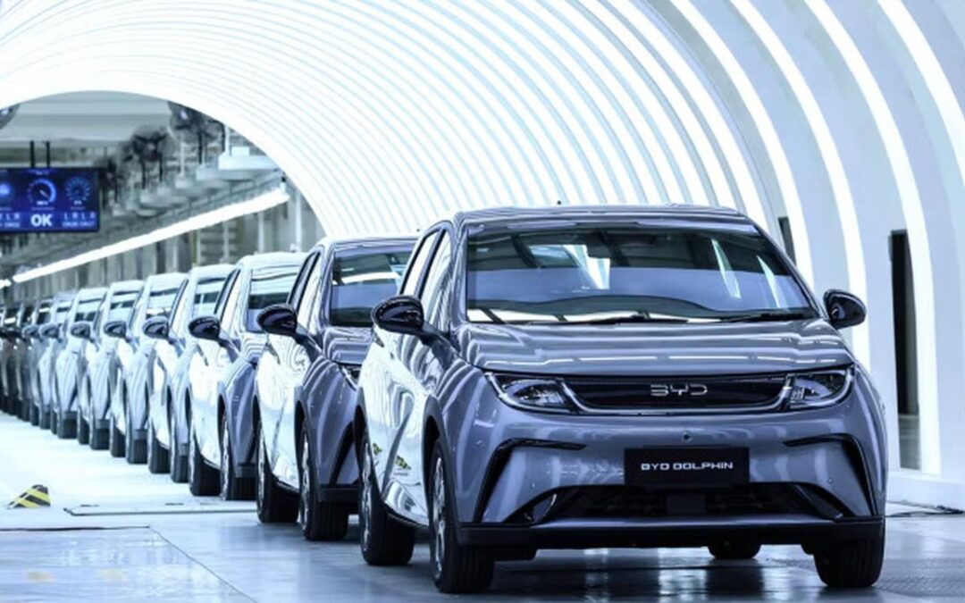 Ekspor Mobil Listrik China Melonjak Nyaris 100 Persen